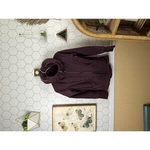 Lululemon Scuba Hoodie III Burgundy Heathered Bordeaux Drama - Size - 4